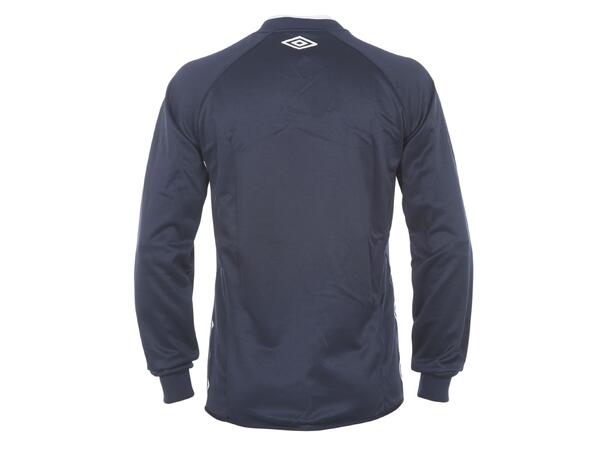 UMBRO UX-1 Trn Sweater jr Marine/Hv 116 Teknisk treningsgenser 